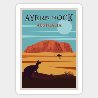 Australia - Ayers Rock Sticker